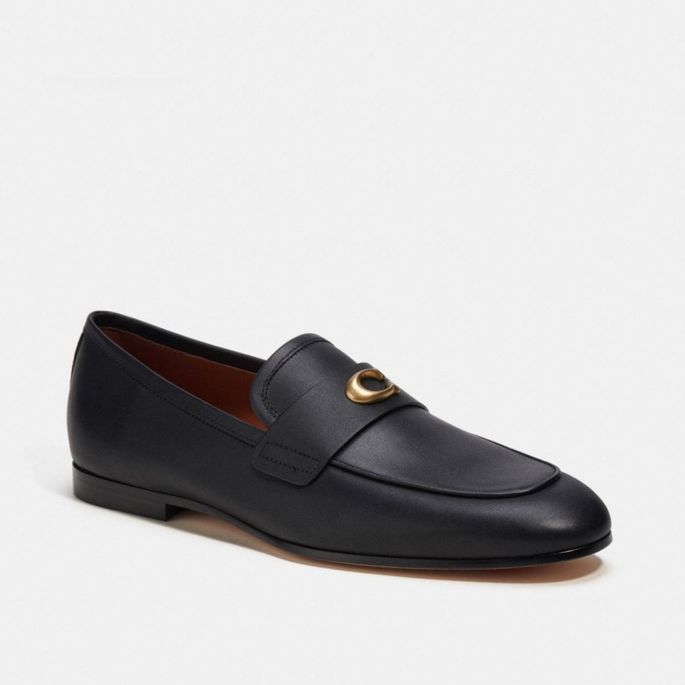 Coach Men's Sculpt C Leather Slip-On Loafers, Size 10 - Picture 11 of 11